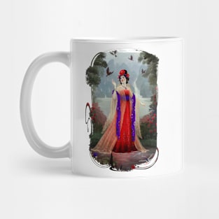 Yang Guifei inspired portrait Mug